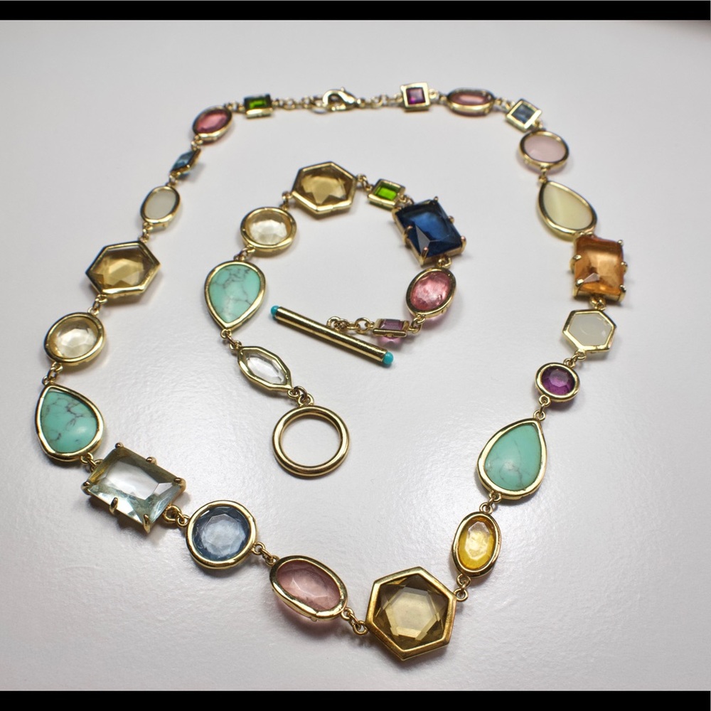 Vintage Calvin Klein Necklace and Bracelet Set